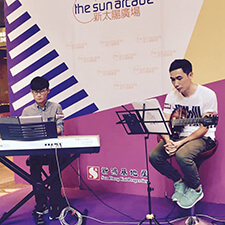Keyboard Guitar @ Sun Arcade Music Performance
