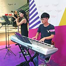 Flute Keyboard @ Sun Arcade Music Performance