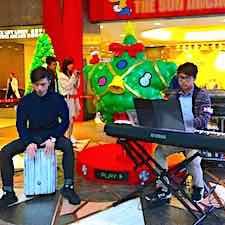 Music Performance Sun Arcade Keyboard Cajon